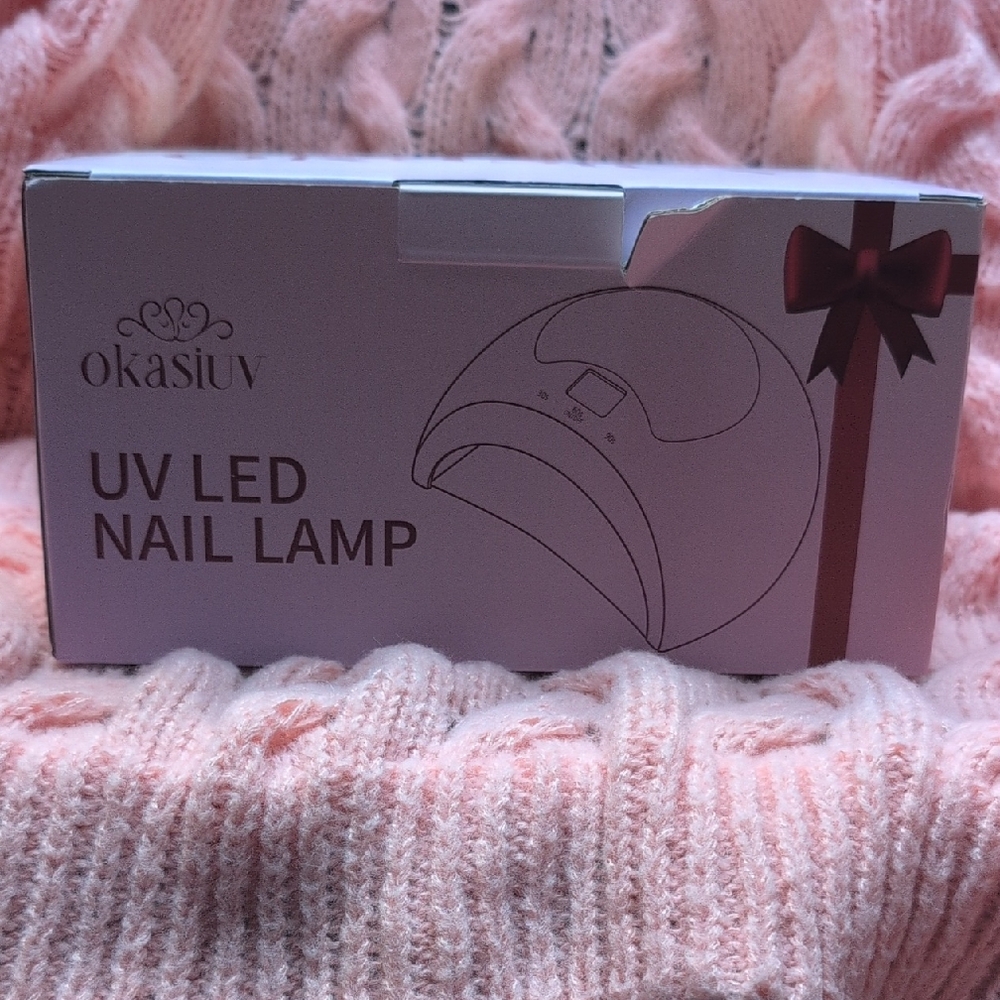 Okasiuv UV LED Nail Lamp in Pale Pink